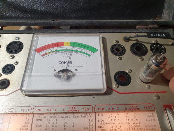 Valvola 6CS7 Double Triode Tube ( Fivre )