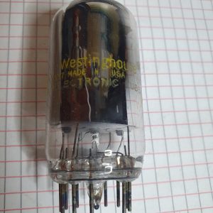 Valvola 6AX3  Rectifier Tube ( Westinghouse ) NOS