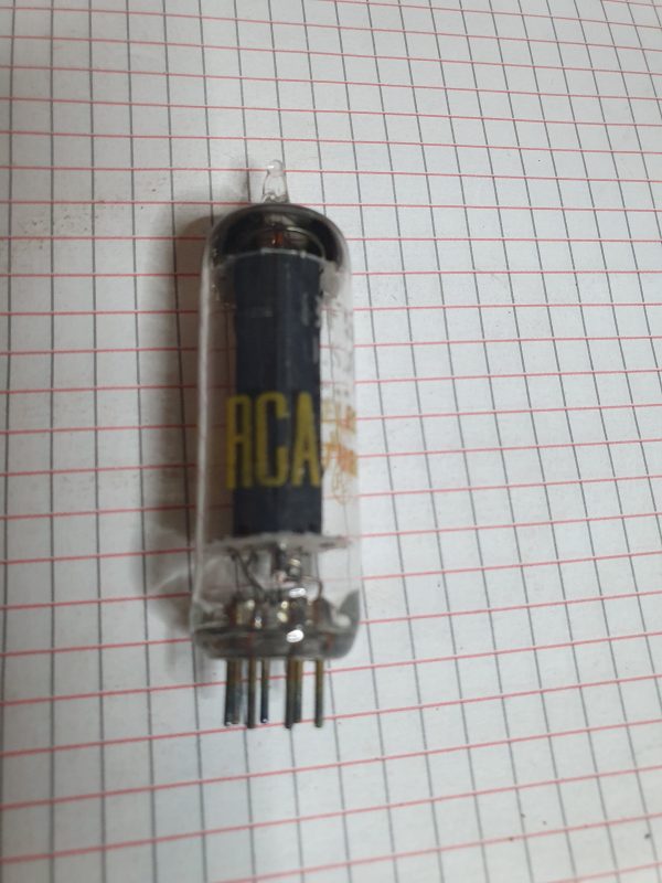 Valvola 6BF5 Tetrodo di Potenza a Fascio ( RCA ) Originale