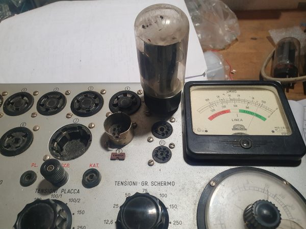 Valvola 5U4GB  Rettificatrice Doppia Semionda Tube ( Fivre )