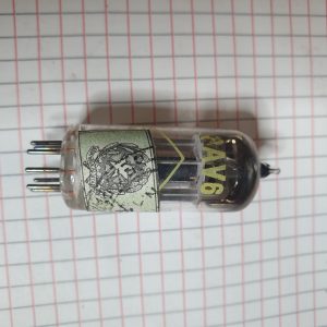 Valvola 3AV6 Doppio Diodo-Triodo  ( Haltron ) NOS