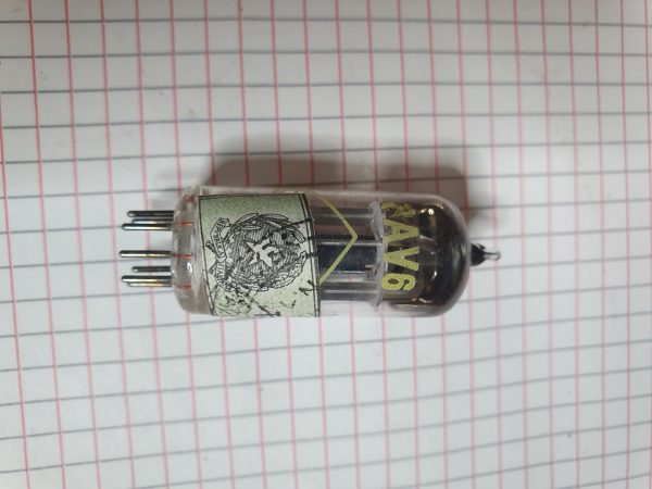 Valvola 3AV6 Doppio Diodo-Triodo  ( Haltron ) NOS