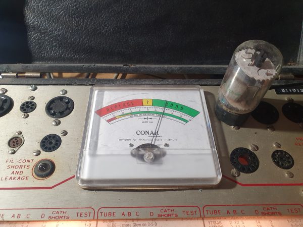 Valvola 6L6GC Tetrodo di Potenza a Fascio ( General Electric )