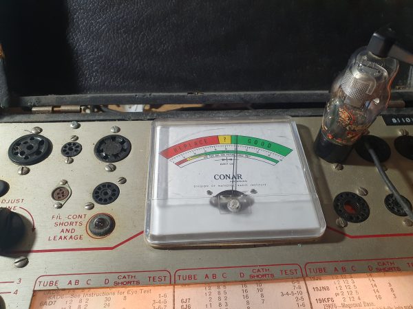 Valvola 6B8 Doppio Diodo-Pentodo  ( Fivre )