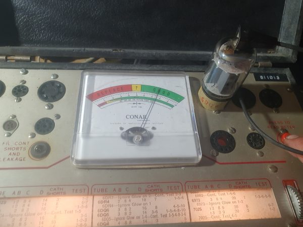 Valvola 6DQ6 Tetrodo di Potenza a Fascio