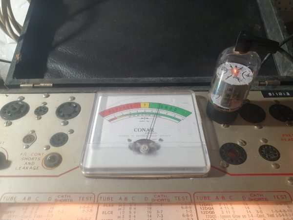 Valvola 12DQ6A Tetrodo di Potenza a Fascio ( Westinghouse )