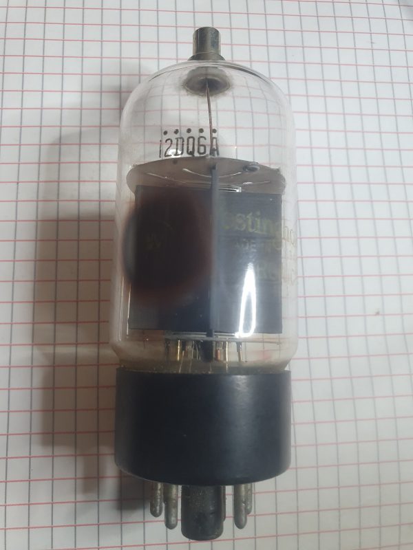 Valvola 12DQ6A Tetrodo di Potenza a Fascio ( Westinghouse )