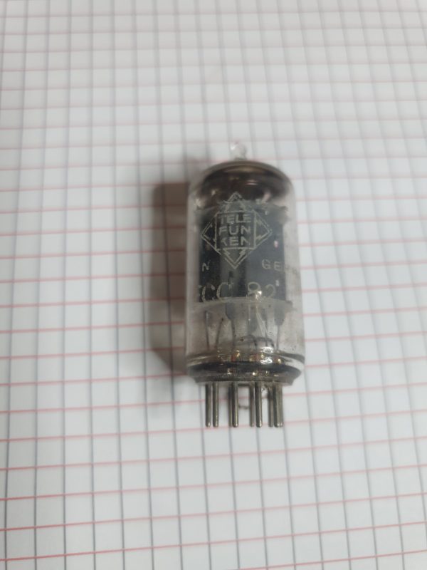 Valvola ECC82 Double  Triode Tube ( Telefunken )