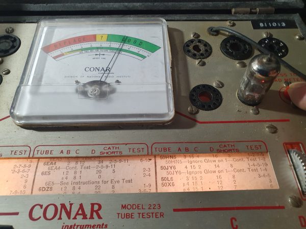 Valvola ECF82 Triode-Pentode Tube ( Telefunken )