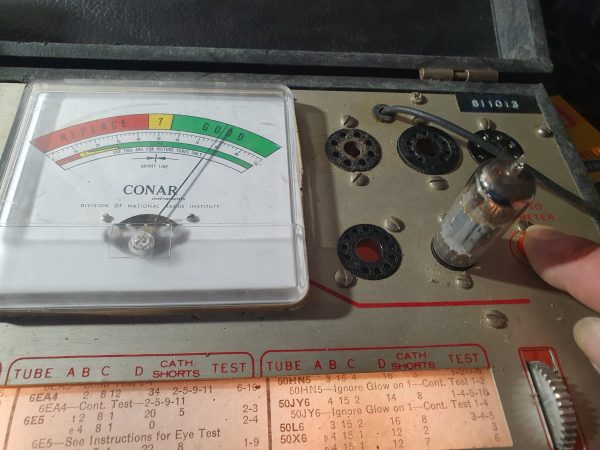 Valvola 6463 E86CC Doppio Triodo