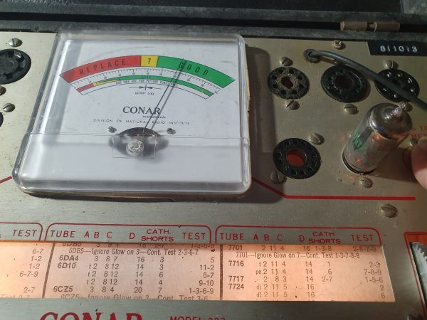 Valvola 6CG8A Triode-Pentode Tube ( Sylvania )