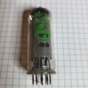 Valvola UBF80 Double Diode – Pentode Tube ( Philips )