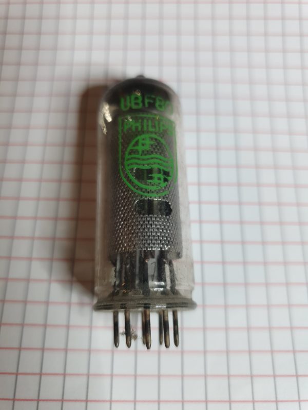 Valvola UBF80 Double Diode – Pentode Tube ( Philips )