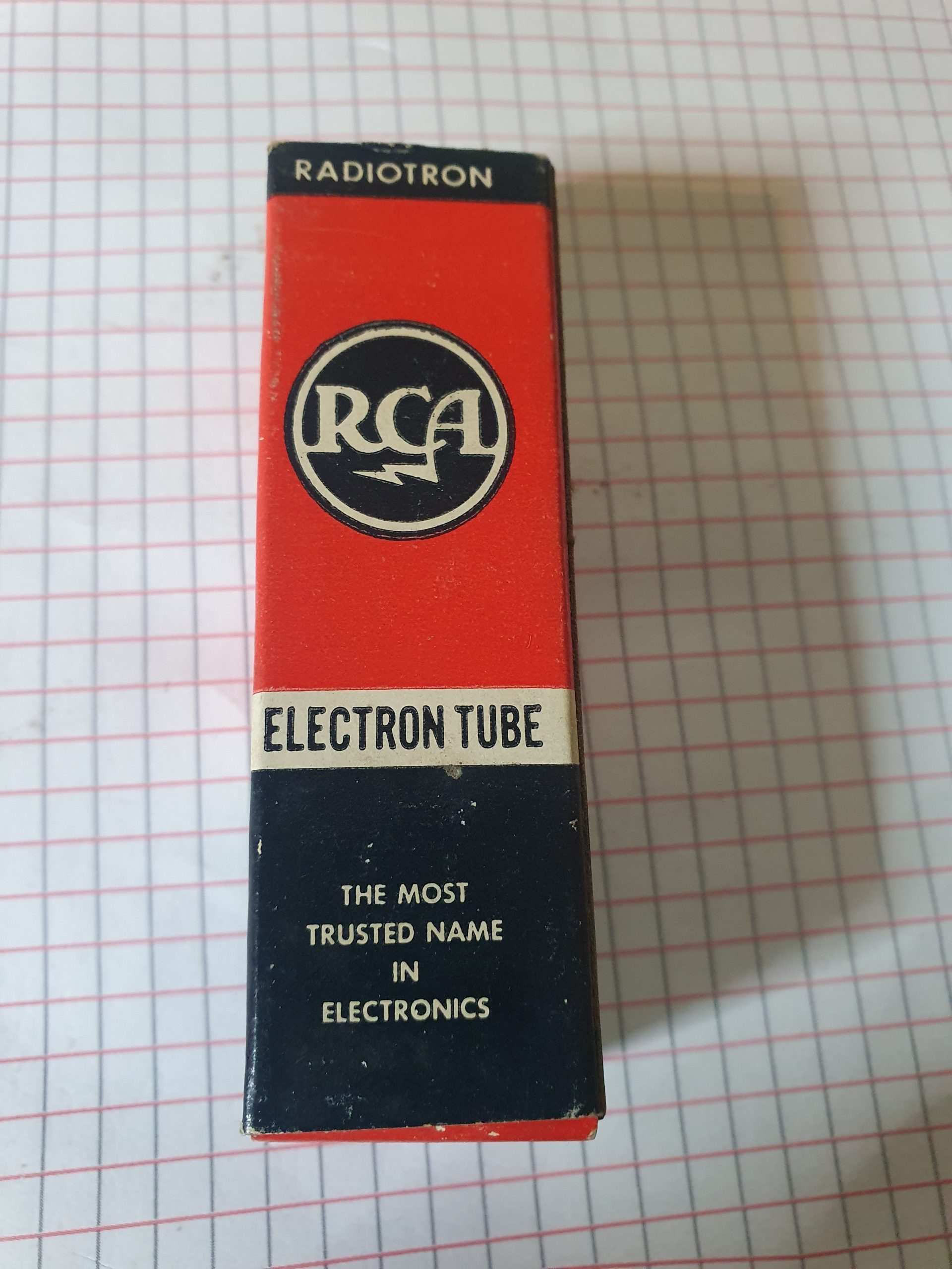 Valvola 6N7GT Double Triode Tube (RCA) NOS