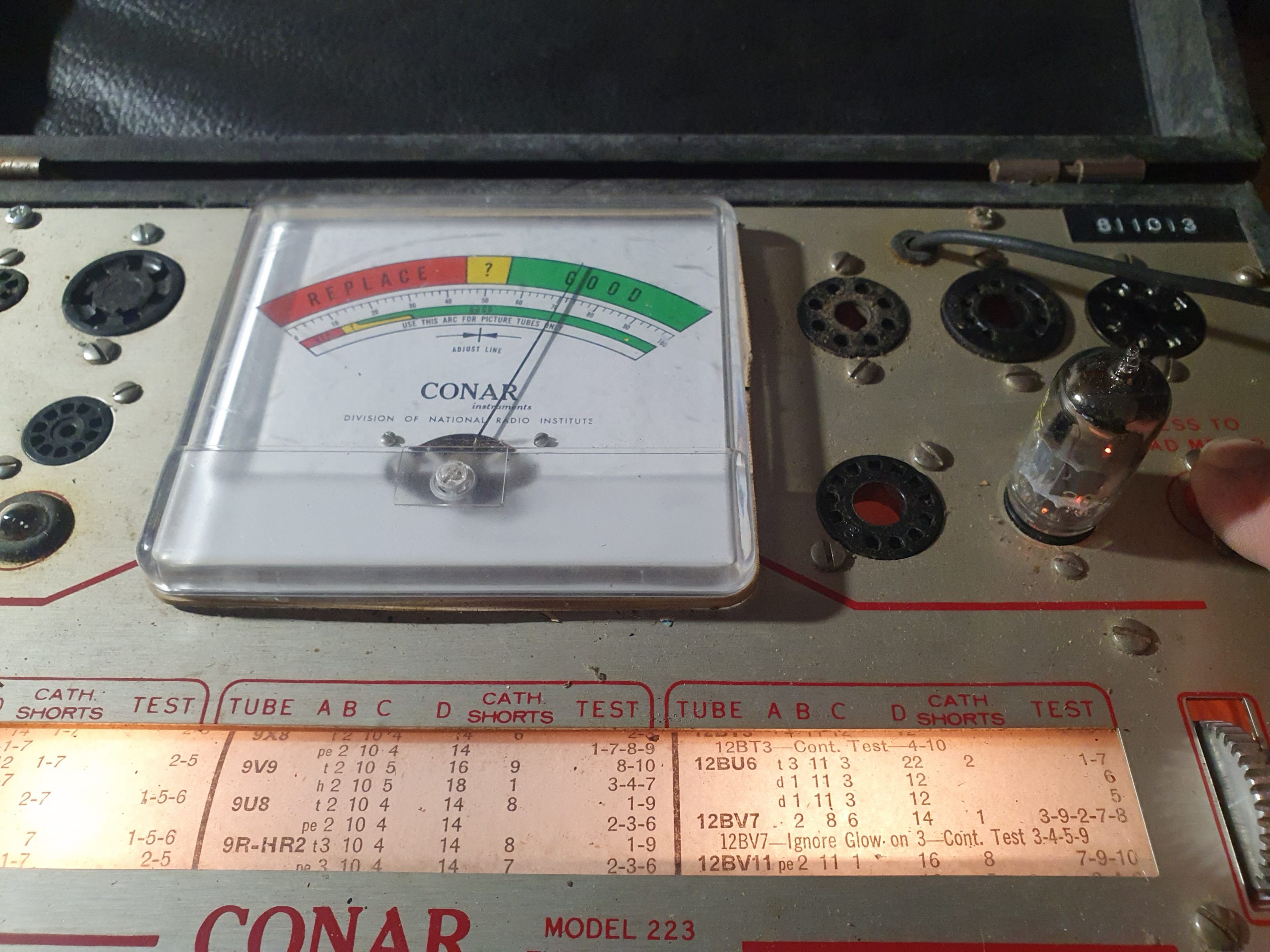 Valvola PCF82 Triode-Pentode Tube ( Fivre ) NOS