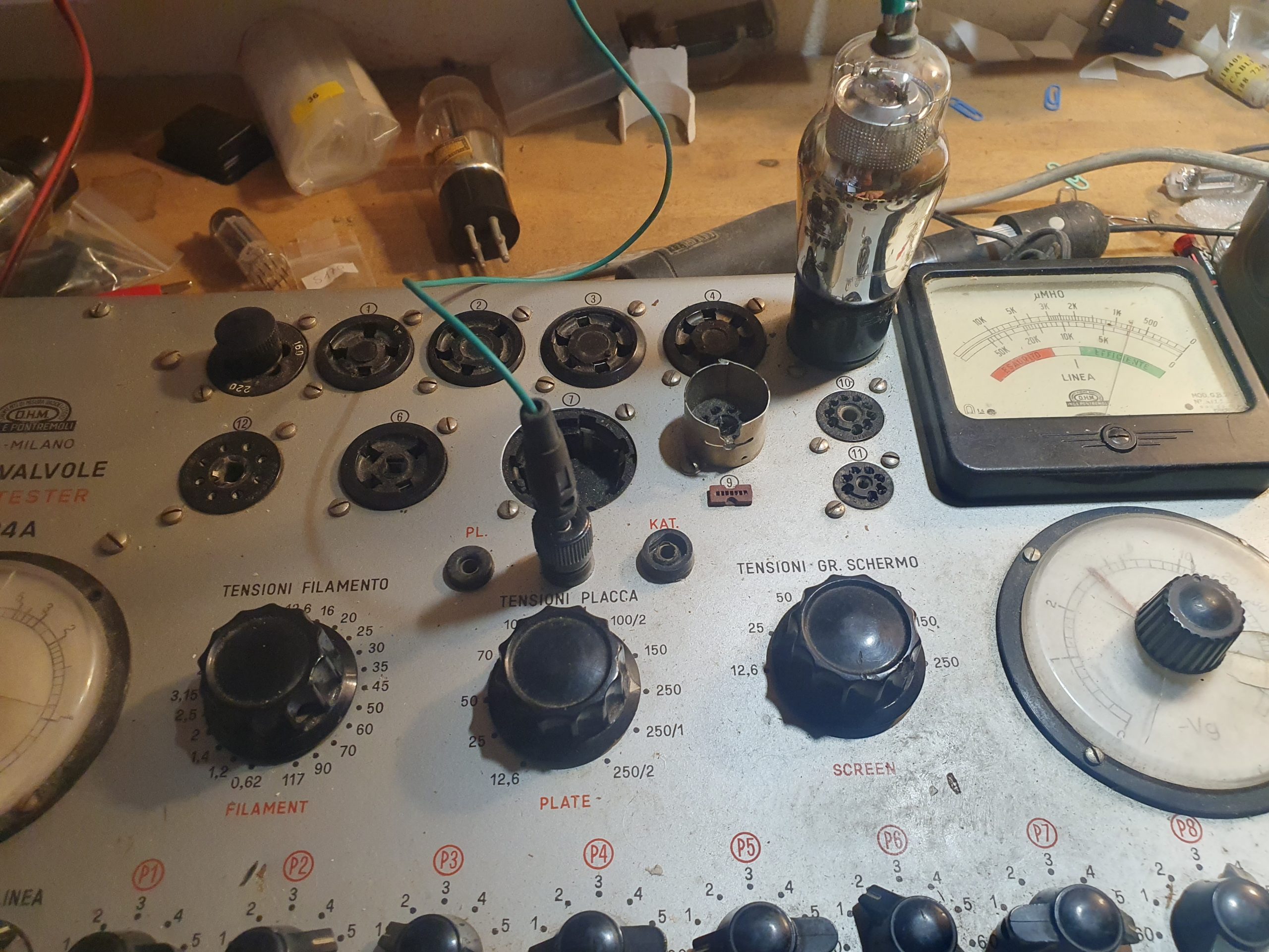 Valvola 6BN8 Doppio Diodo-Triodo Fivre