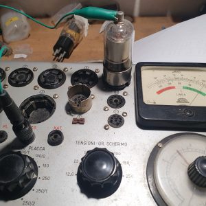 Valvola 6K7GT  Pentodo  (  Ates) NOS