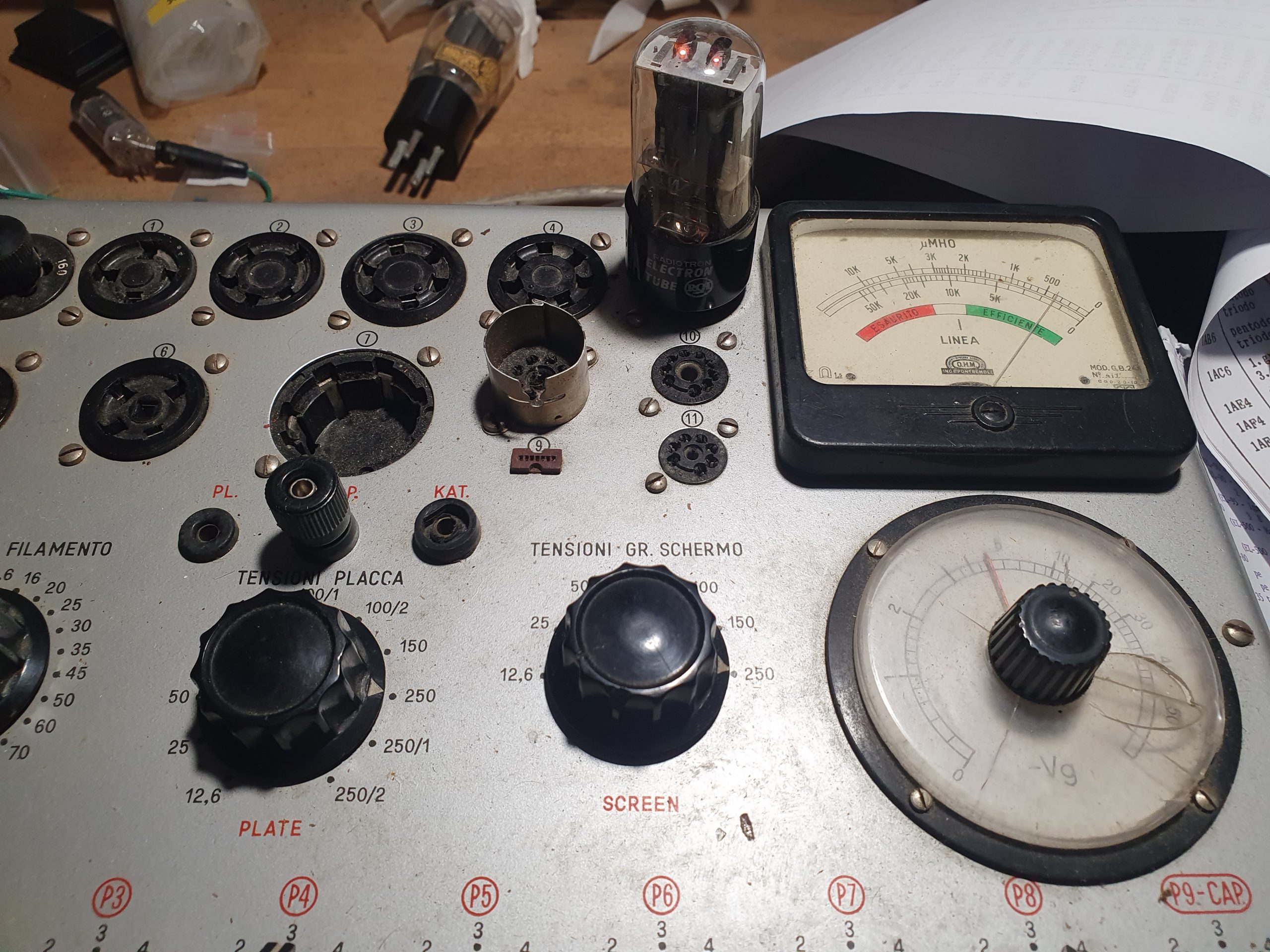 Valvola 6N7GT Double Triode Tube (RCA) NOS