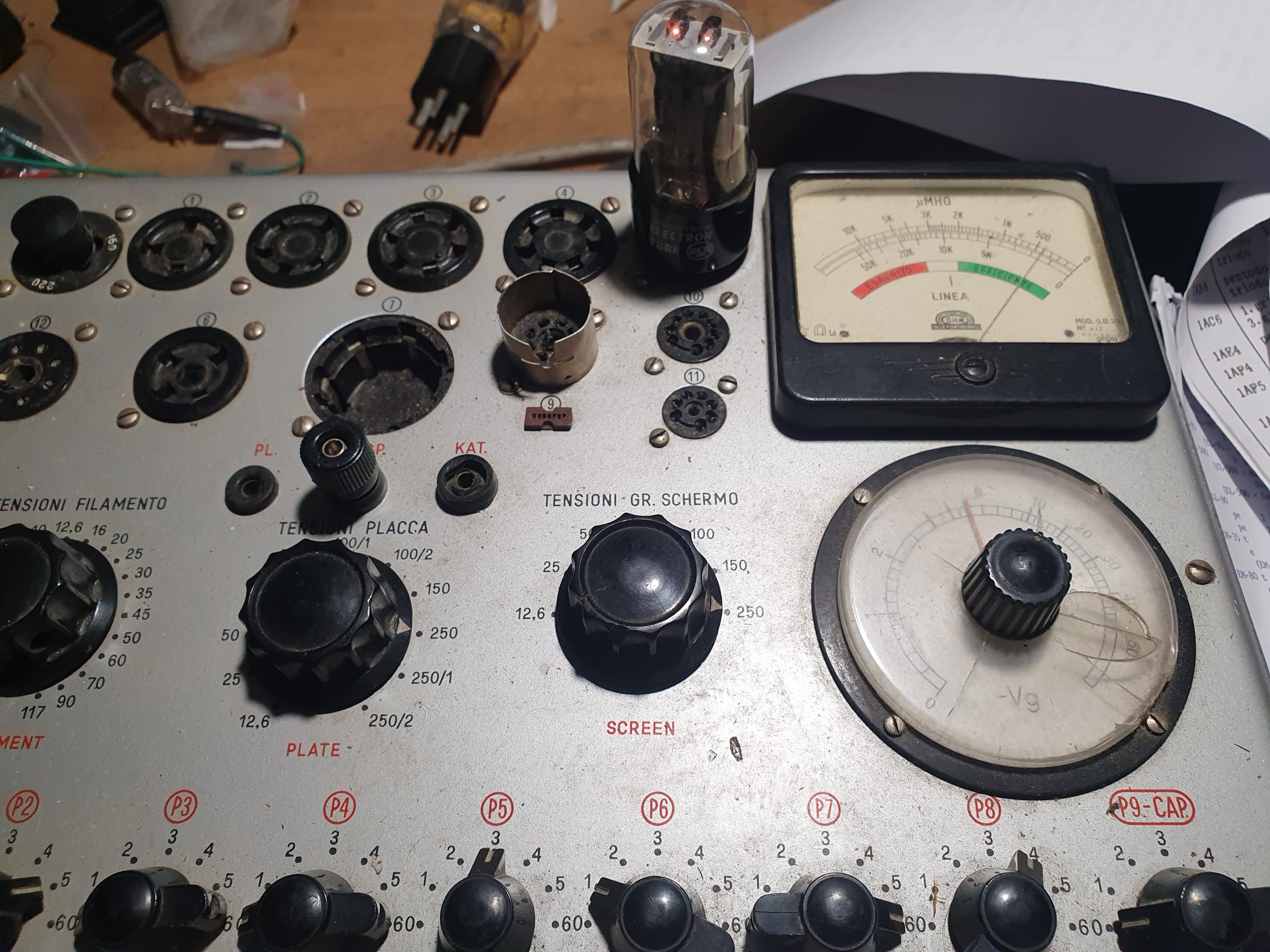 Valvola 6N7GT Double Triode Tube (RCA) NOS