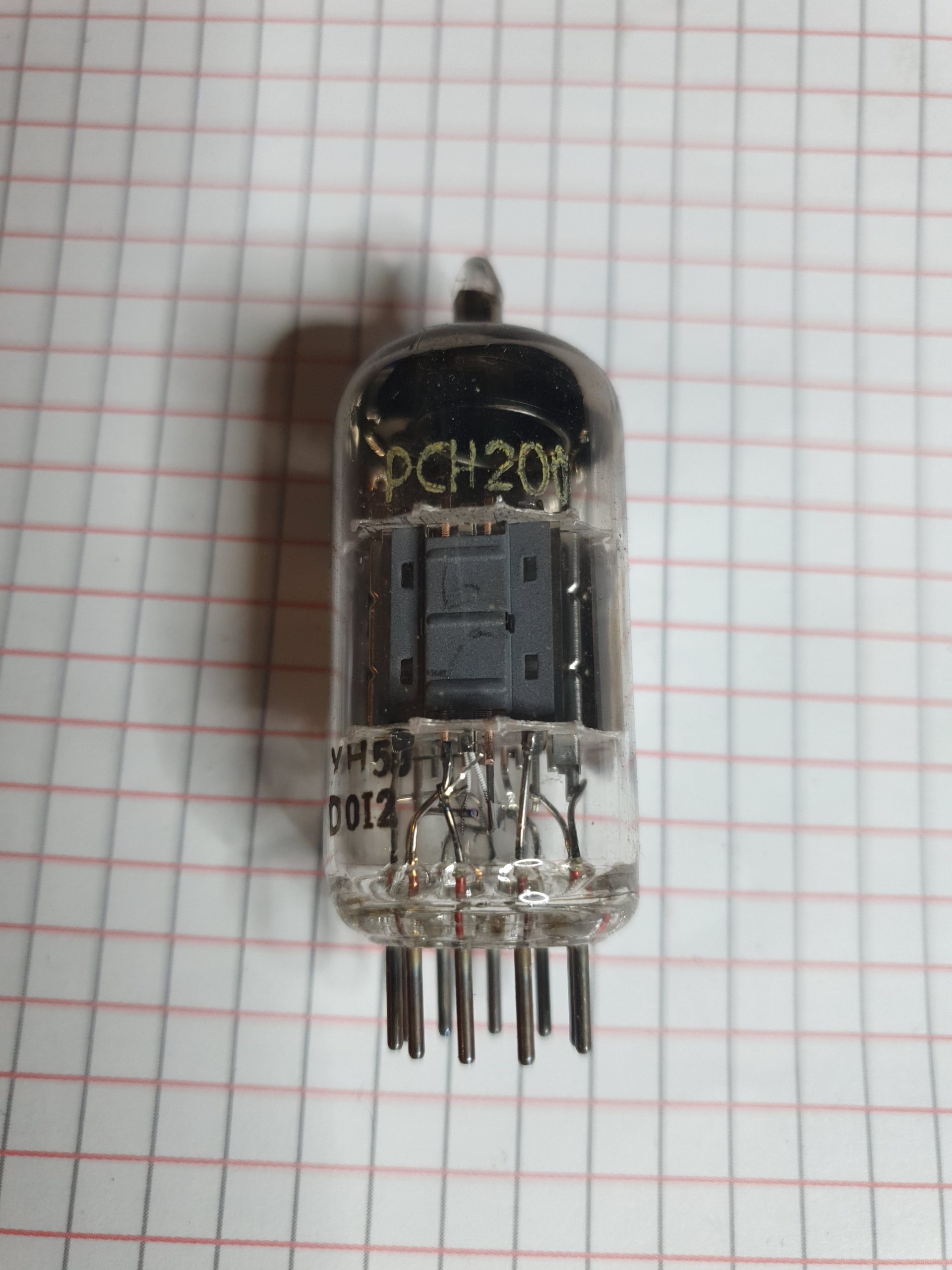 Valvola PCH200 Triodo-Eptodo ( Fivre ) NOS