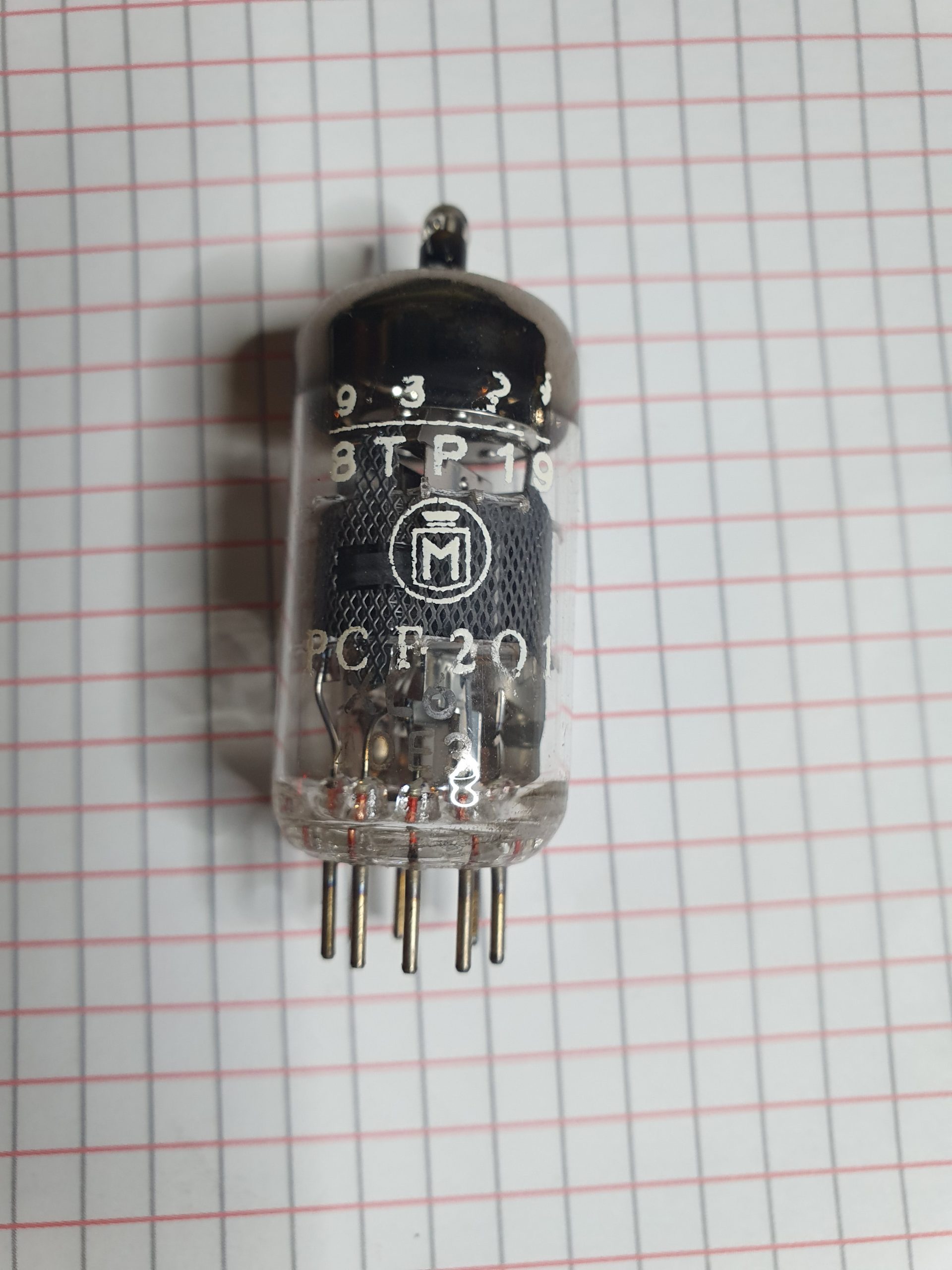 Valvola PCF201 Triode-Pentode Tube ( Magnadyne ) NOS