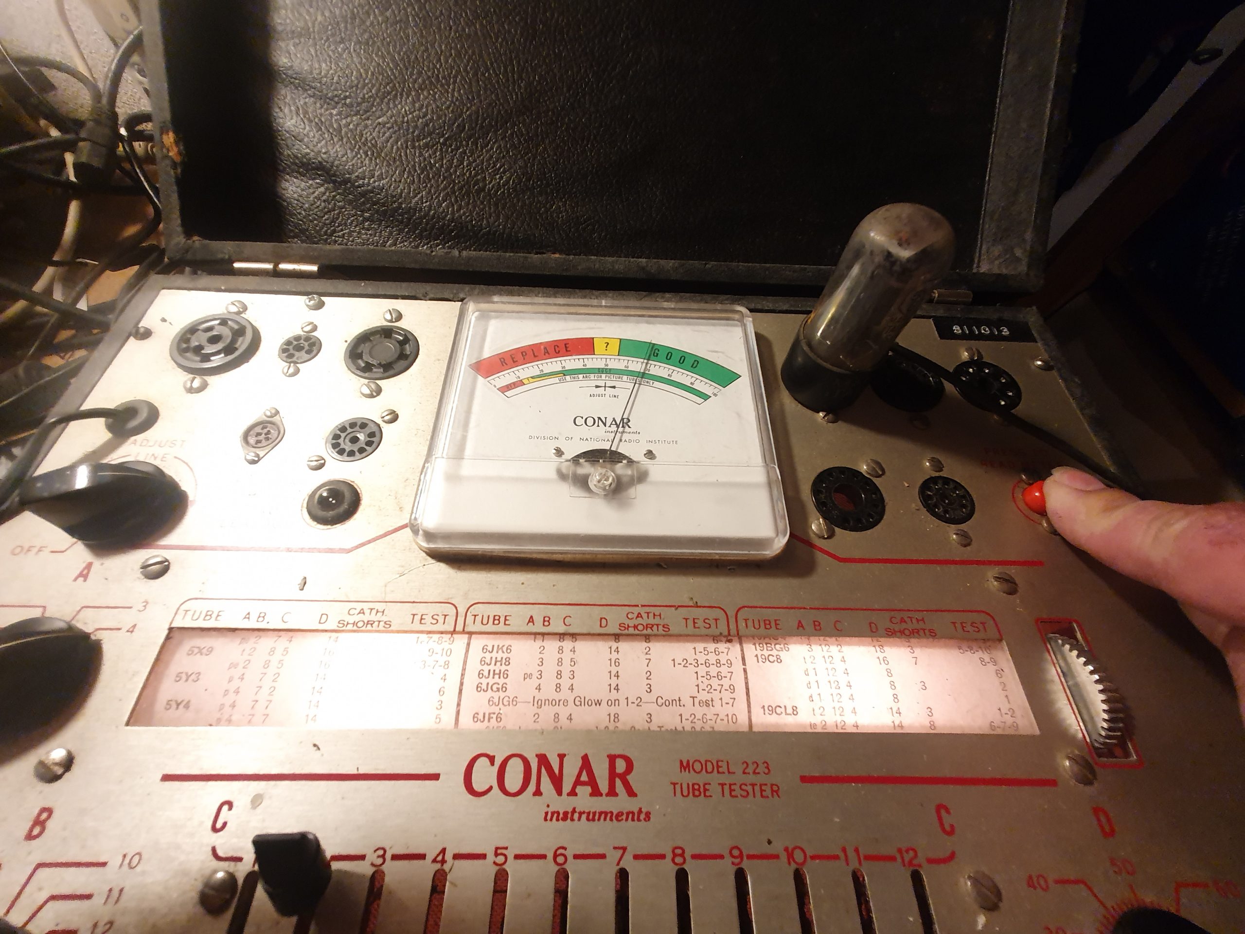 Valvola 5Y3GT Rettificatrice Tube ( Marconi Italiana )