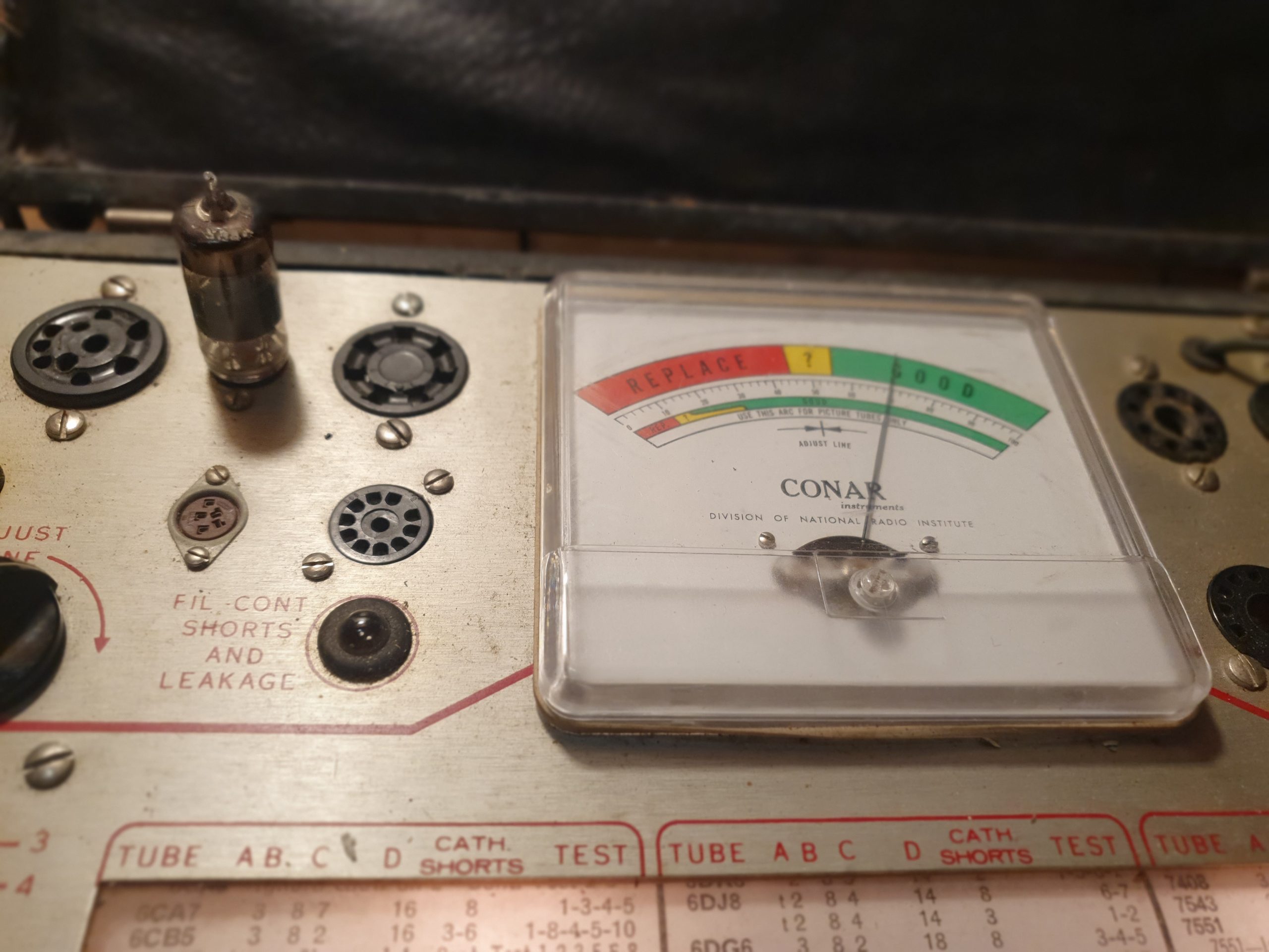 Valvola 6P4 6CB6 Pentodo ( Magnadyne )