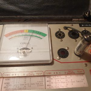 Valvola 6EM5 Tetrodo di Potenza a Fascio Ates Originale