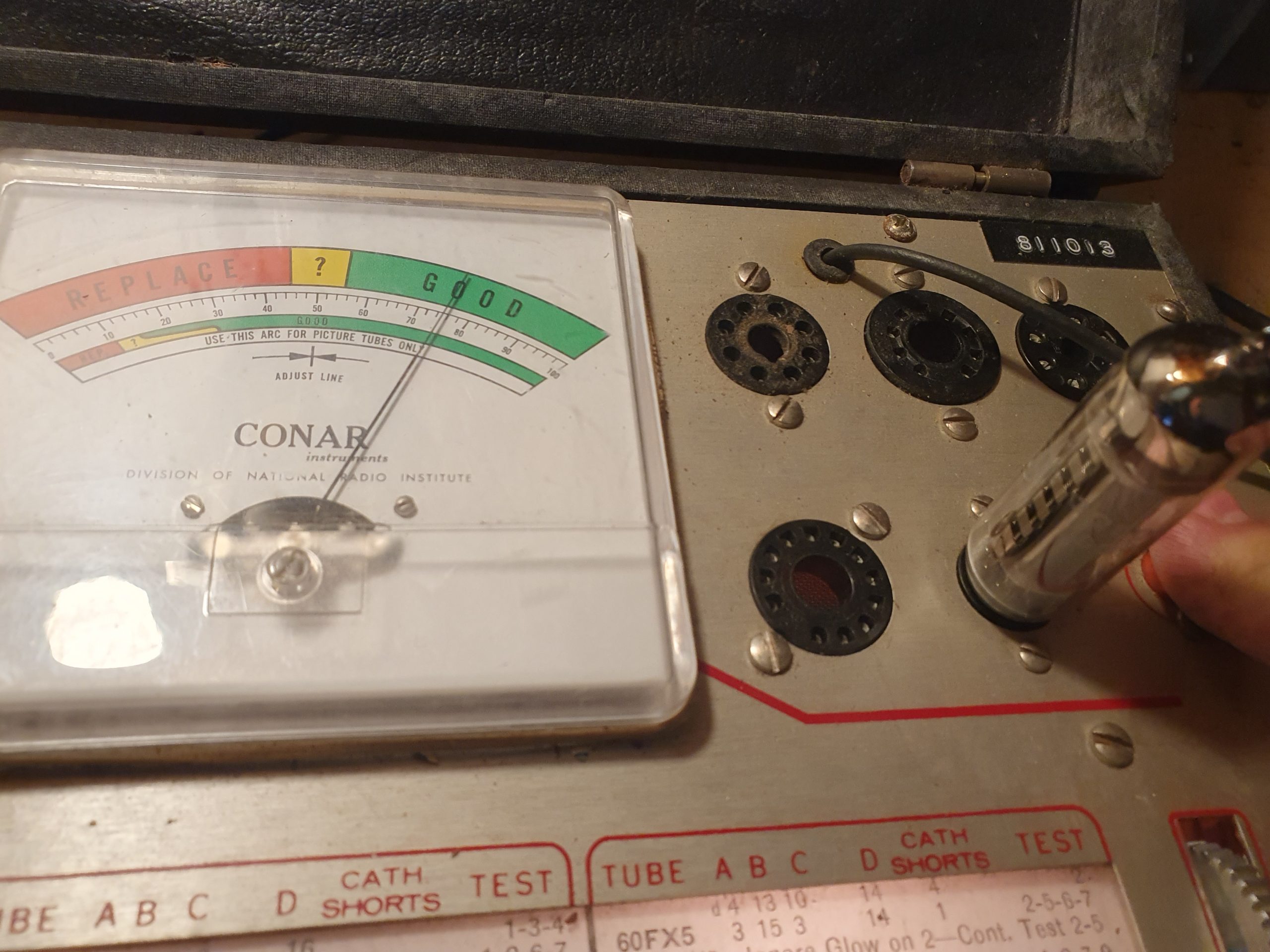 Valvola QQE03/12 Doppio Tetrodo di Potenza a Fascio ( General Electric )