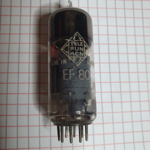 Valvola EF80 Pentodo ( Telefunken )