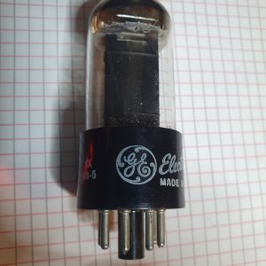 Valvola 25L6GT Beam Power Tetrode Tube ( General Electric ) NOS