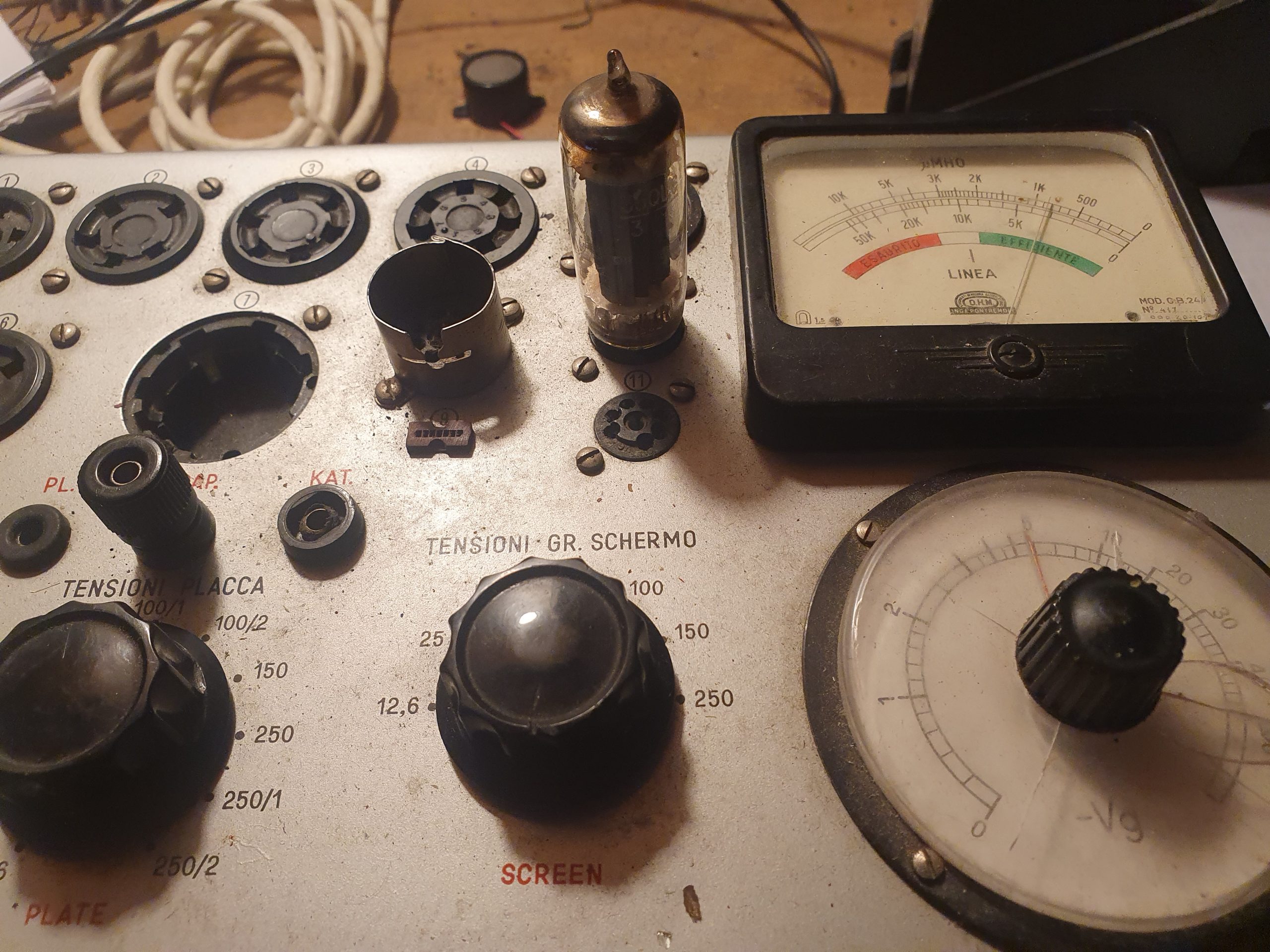 Valvola 35QL6 Pentodo ( Fivre ) NOS )