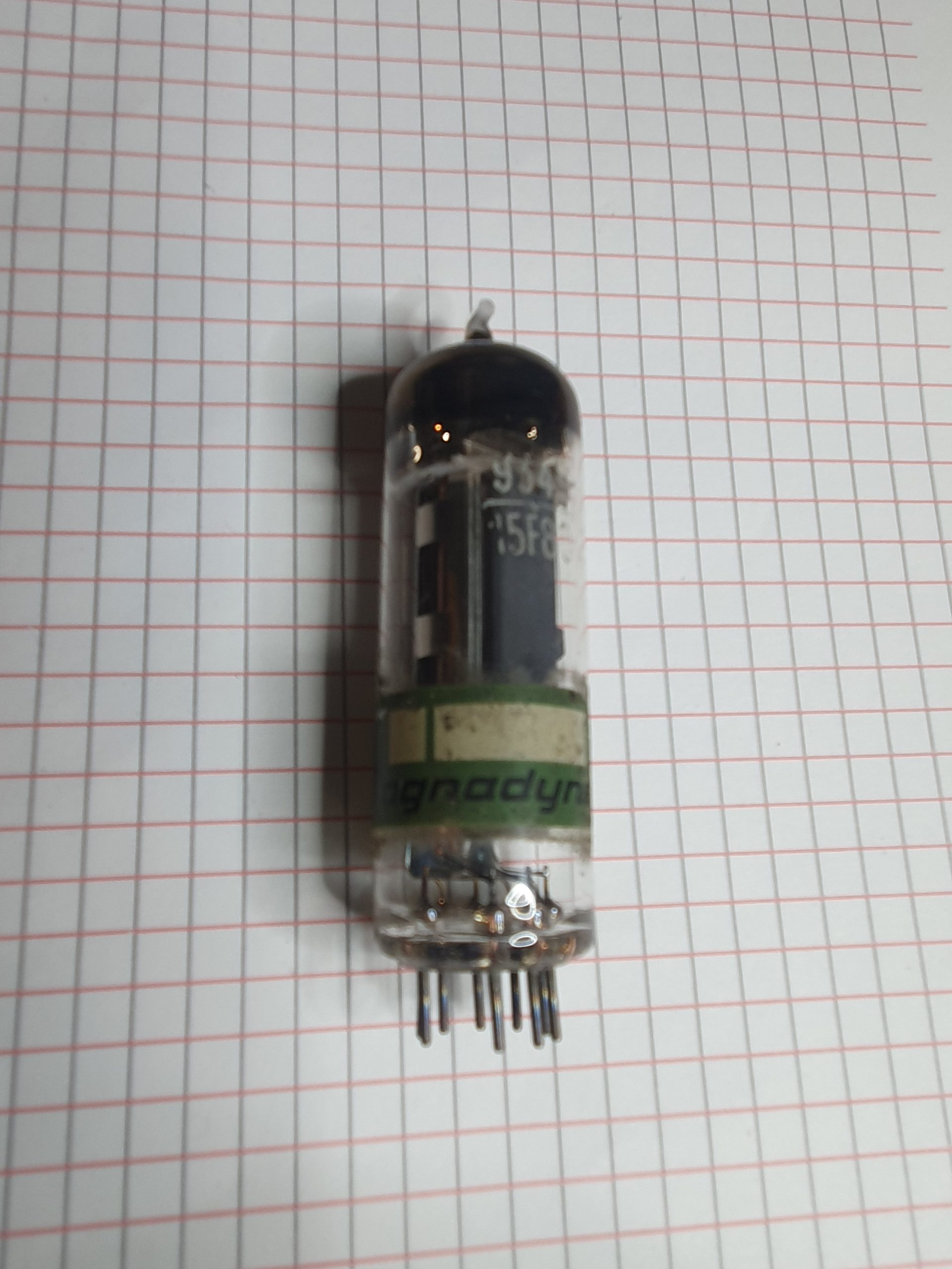 Valvola 15F80 Pentode Tube ( Magnadyne )