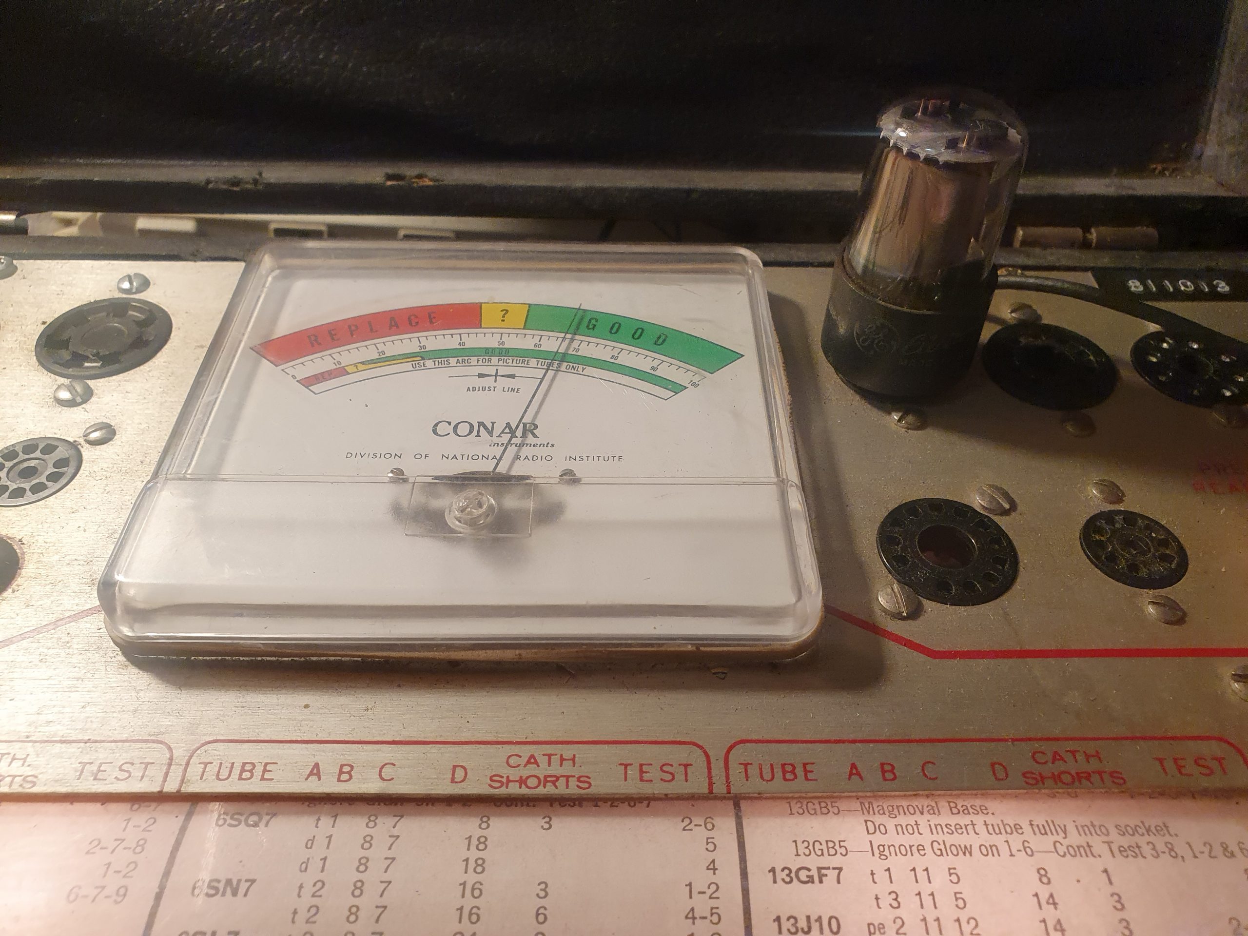 Valvola 6SN7GTB Doppio Triodo ( General Electric )