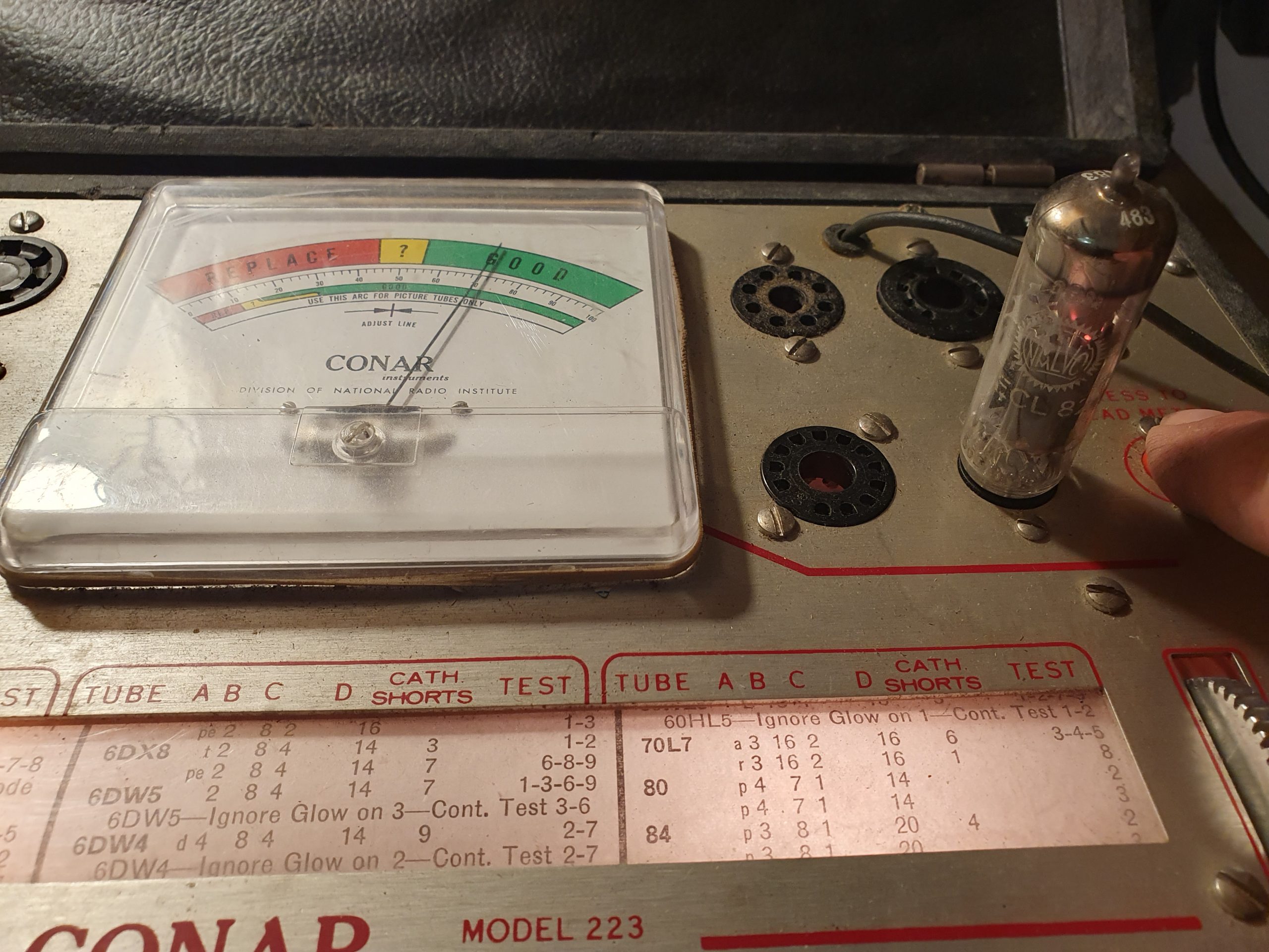 Valvola ECL82 Triode-Tetrode ( Valvo )