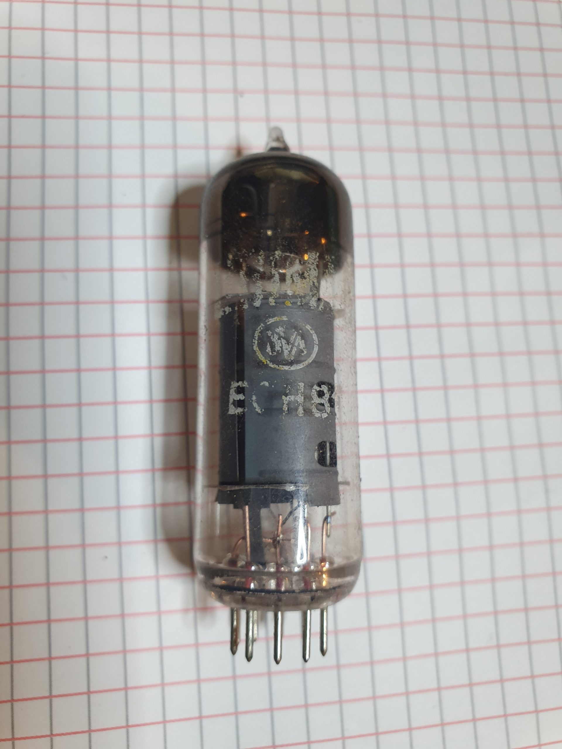 Valvola ECH81 Triodo-Eptodo ( Brimar )